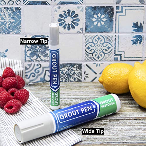 Grout Pen Light Grey Tile Paint Marker Waterproof Tile Grout Colorant