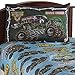 Monster Jam 4pc Twin Bedding Set Grave Digger Monster Truck Comforter and Sheet Set