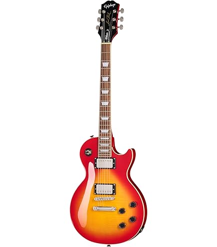 Amazon.com: Epiphone Les Paul Special Satin E1, Heritage Cherry