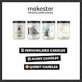 Makester Luxury Soy Wax Candle - Vanilla, Jasmine, Sugared Almond view 8