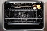 Teknix 60cm Built-In Slim Depth Fan Assisted Oven Stainless Steel view 2