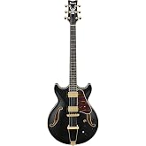 Ibanez Artcore Expressionist AMH90 Semi-hollow Electric Guitar - Black