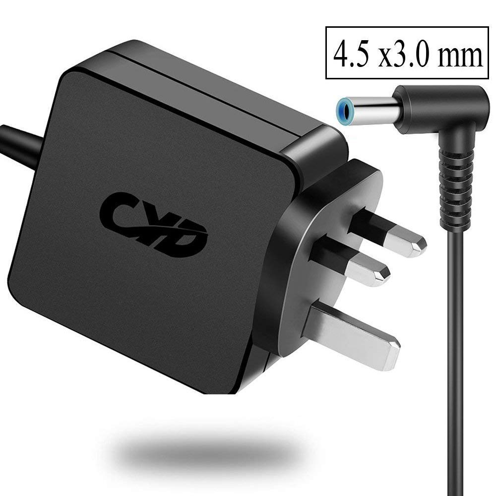 CYD 45W Replacement for Laptop Charger HP Stream x360 11 13 14 Serie 13-c120nr Zbook Serie 14 G2 14u G4 15u G2 15u G3 15u G4 x2 G4 Pavilion X360 11 13 15 Serie 12-13-s128nr 15-15-n210dx AC Adapter