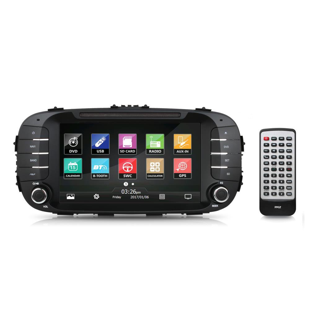 Amazon.com: 2014 Kia Soul Double Din - Replacement Touchscreen Car Head  Unit Stereo Radio Receiver with USB, GPS Navigation System, Compatible to  Bluetooth, ...