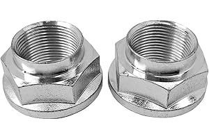 Mysttoo 2PCS Front Wheel Axle Shaft Hub Nut Driveshaft Nuts Compatible with Honda Accord CR-V Odyssey Pilot Ridgeline Civic P