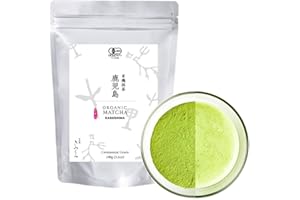 Premium ORGANIC CEREMONIAL Grade Matcha from Kagoshima JAPAN | Japanese Tea KIMIKURA (100g Value Pack)