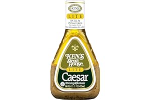 VENDING 2 U Kens Lite Caesar Salad Dressing, 16 Fluid Ounces, Pack of 1