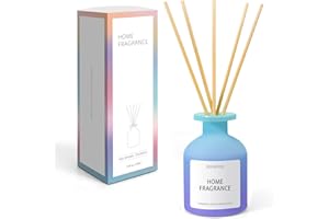 STRN Reed Diffuser, Reed Diffuser Oil, Oil Reed Diffuser, Reed Diffuser Valentines Day Gifts for her, Reed Diffuser Set with 6 Reed Diffuser Sticks, Home Fragrance Products Ocean Breeze/ 3.4oz/ 100ml