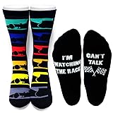 PolarAuto Racing Car Socks Compatible with Formula
