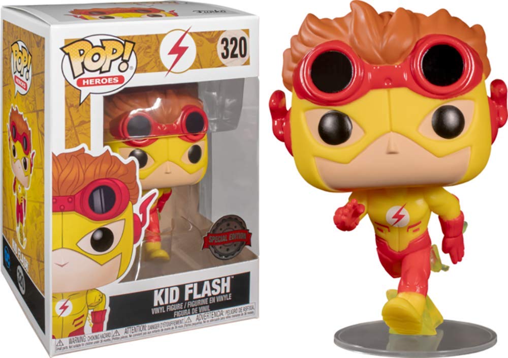 Funko Pop Kid Flash 320 Hot Topic Exclusive