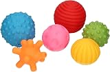 Atoz A to Z 61017 My First Baby Multi Textured Sensory Soft Balls view 2