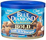 Blue Diamond Salt & Vinegar Almonds, Bold Tins, 6 oz, 3 pk