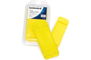 BoatBuckle Boat Pads, Ratchet Strap Protectors, Protective Sleeves for Trailer Tie Down Straps, Fits Retractable Ratchet Stra
