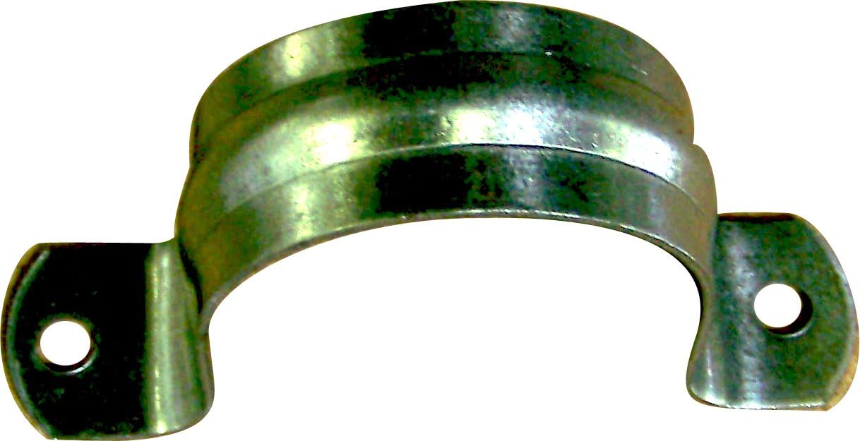 Plumber's Choice 88998 4Inch Galvanized 2Hole Pipe Strap (10Pack