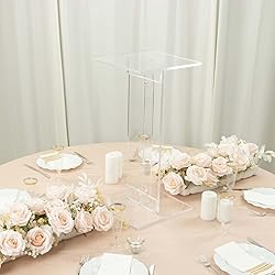 Efavormart 24" Heavy Duty Acrylic Wedding Display