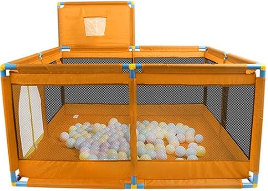 Amazon Co Jp ベビーベビーサークル折り畳み式の子供のゲーム のフェンス屋内赤ちゃんの世帯は 防護柵フェンスボールプールをクロールバスケットフェンス乳児幼児を撃ちます D ホーム キッチン