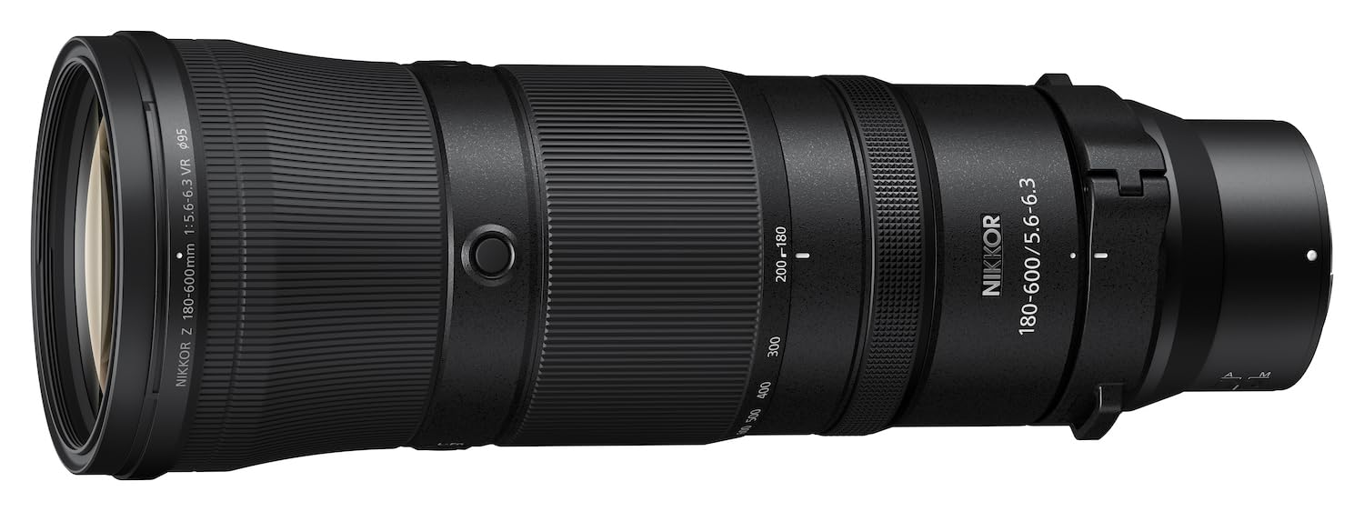 Nikon NIKKOR Z 180-600mm f/5.6-6.3 VR, teleobiettivo Mirrorless FX, Nital