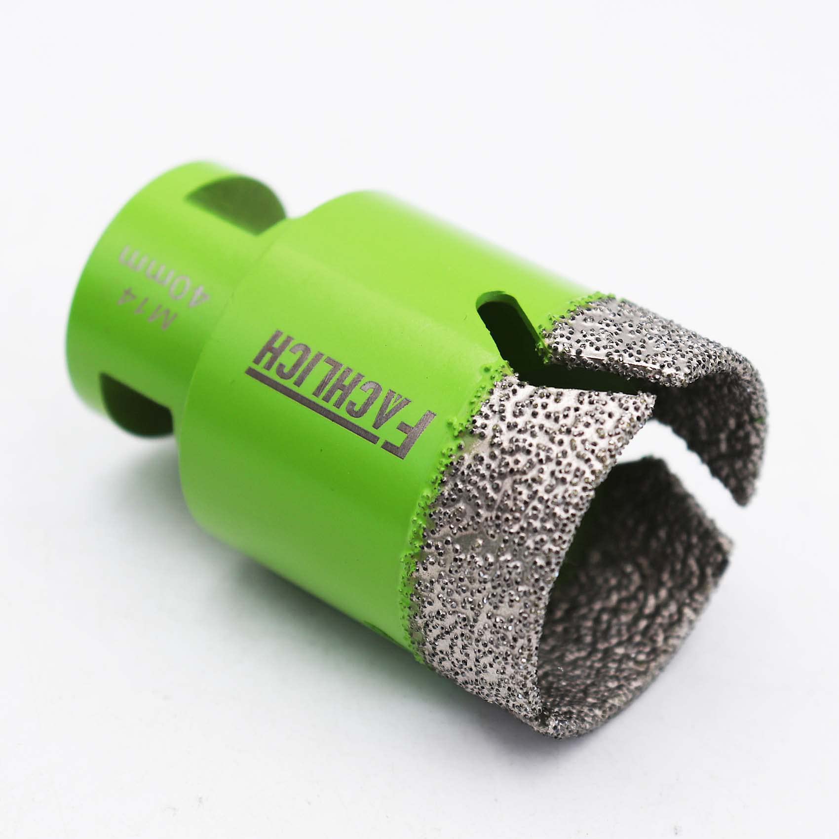 FACHLICH Diamond Core Drill Bit 40mm Granite Hole Saw Porcelain Drill Bit for Porcelain Tile Granite Marble Masonry