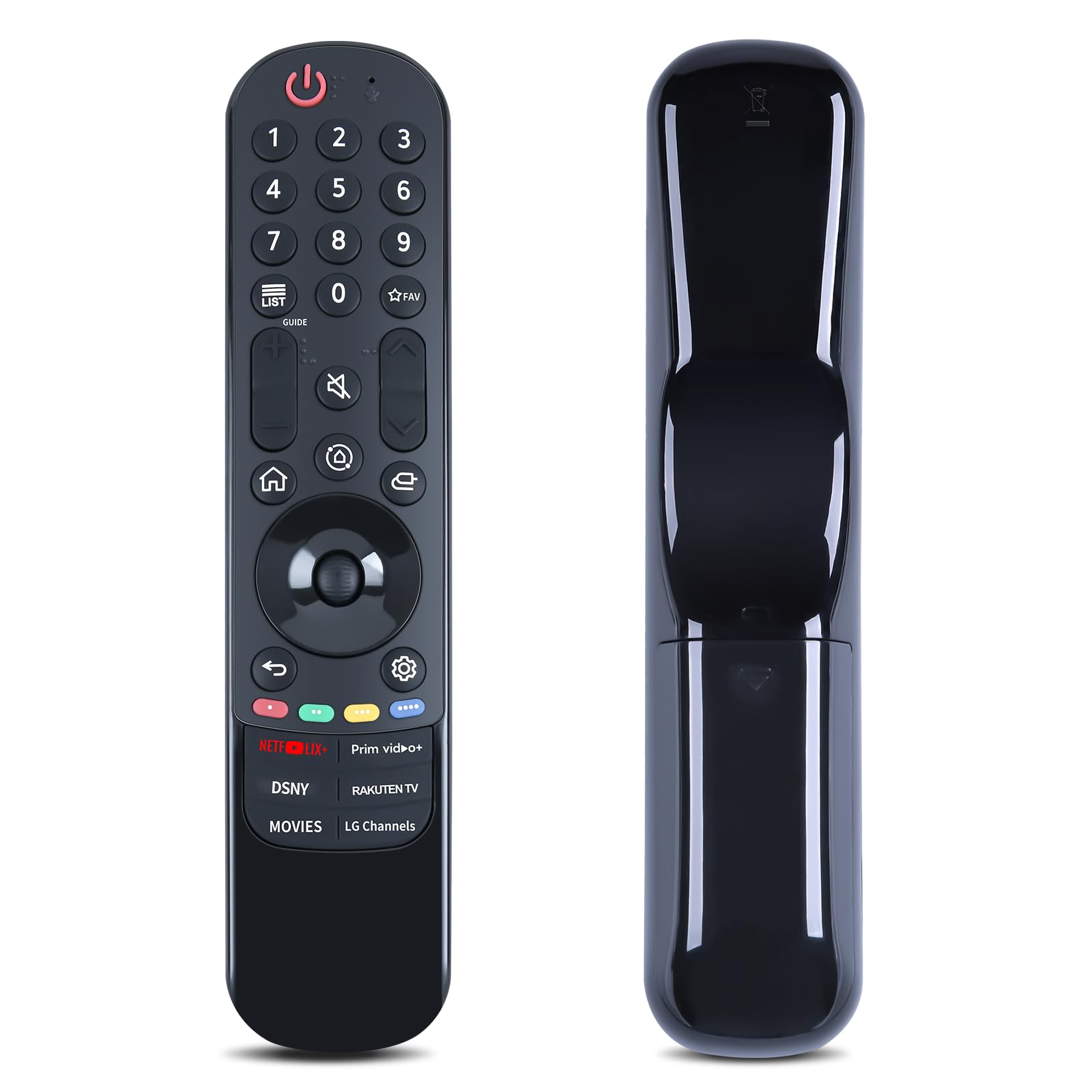TCNOUMT MR21GA MR23GA IR Remote Control Replacement for LG 4K UHD OLED Smart TV 43NANO75 55UP75006LF MR21GC no Voice Magic