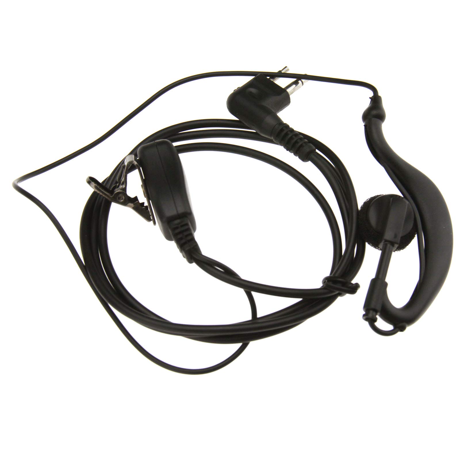 OTOTEC Walkie Security Covert Headset Mic Multipin Fit Compatible With Motorola GP300 CP040