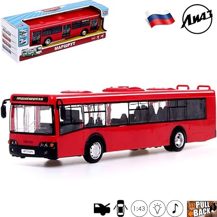 plastic toy bus