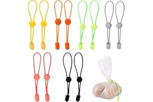 12pcs Clay Bag Ties, Adjustable Elastic Pottery Clay Bag Ties Pottery Straps Ceramic Tool Strap for Closure & Organization Sc