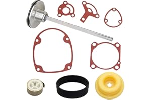 HLTIT 877-323 878-303 Driver, Bumper, Ribbon Spring, Cylinder Ring & Gasket Service Kit for Hitachi NR83A/A2 NR83A3 NR83A2 NR83A5 NR83A2(S) DBM83-04 Guns …