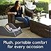 hiccapop Day Dreamer Baby Seat Lounger for Infants, Charcoal Gray
