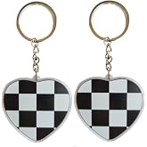 JAVD colour Heart shaped Keychain Key Ring