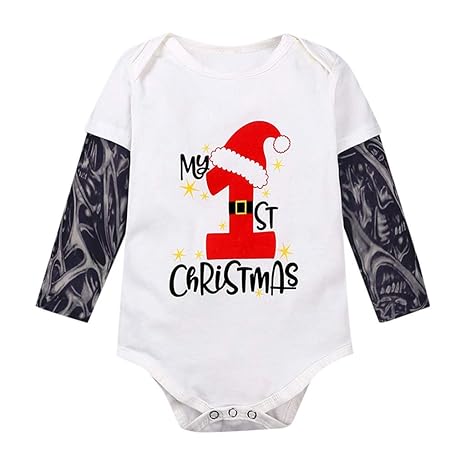 baby boy white romper suit