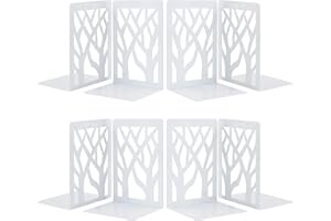 MSDADA Bookends, Book Ends for Shelves, Bookends for Office, Book Ends for Heavy Books, Book Shelf Holder Stand Home Decorati