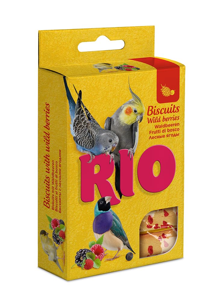 RIO Biscuits for all birds with wild berries, 35 g