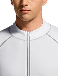 TSLA Men's Long Sleeve Zip Rash
