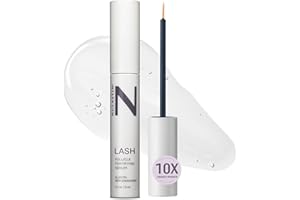 NULASTIN Follicle Fortifying Lash Serum - Clinically Tested Eyelash Enhancing Serum - Nourishes & Repairs to Promote Longer-Looking Lashes - Enriched with Hair-Strengthening Ingredients (0.1 Fl Oz)