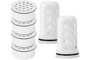 KEEPOW Water Filter Replacement for Lifestraw Home Dispenser 18 C/Glass Pitcher 7 C/Plastic Pitcher 10 C/Plastic Pitcher 7 C,