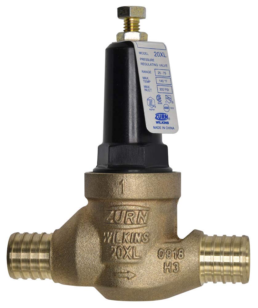 Zurn 120XLPEX 1" 20XL PRV 2575 PSI Integral Crimp PEX x Crimp PEX