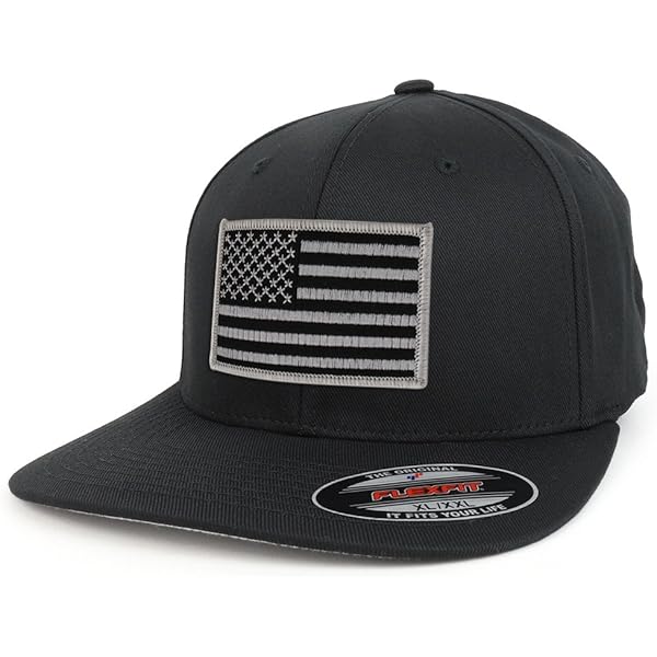 Armycrew Oversized XXL Camouflage Snapback Cap - USA Flag Patch - Big Head Size Trucker Mesh Hat (Olive Camo) - View #5