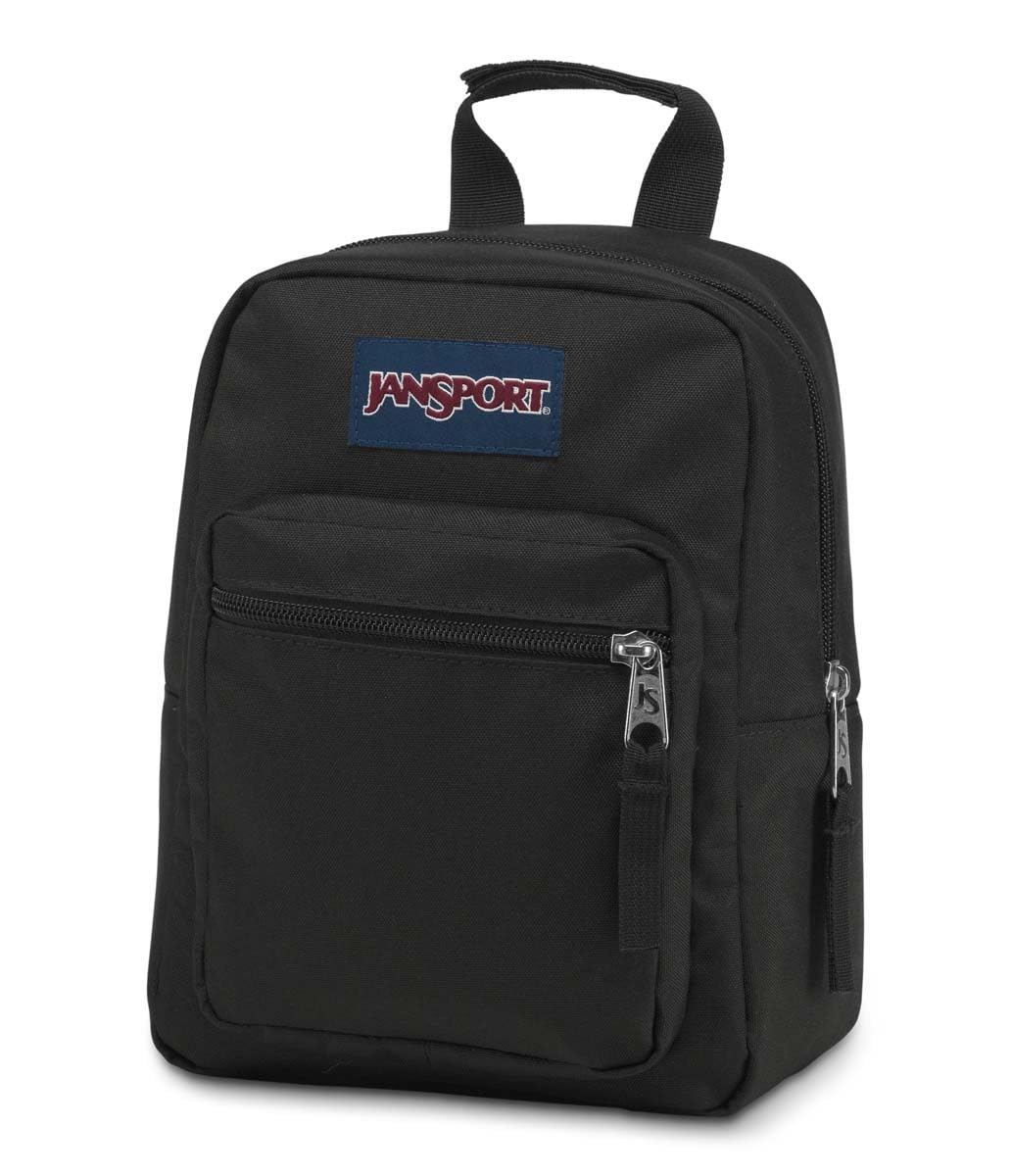 JanSport Big Break Insulated Lunch Bag - Small Soft-Sided Cooler Ideal for Class, Work, or Meal Prep, Black