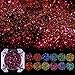 BORN PRETTY Chameleon Galaxy Nail Glitter Super Thin Sequins Powders Manicure.12pc