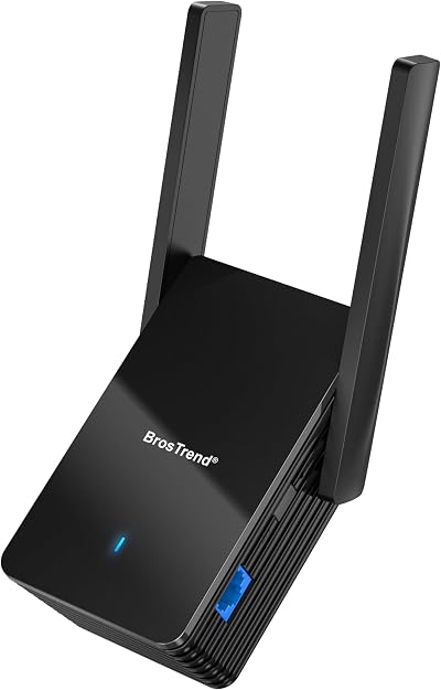 BrosTrend Wi Fi 6 AX3000 to Ethernet Adapter Gigabit Port Dual Band Bridge