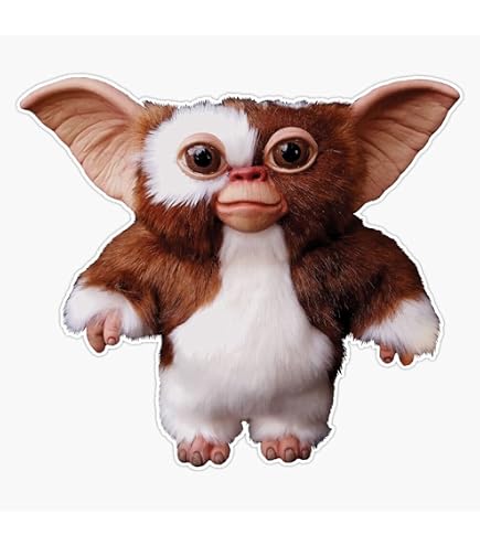 Gremlins Gizmo - Calcomanía De Vinilo Impermeable Para Coche, Laptop, Pared, Ventana, Parachoques 5 Pulgadas
