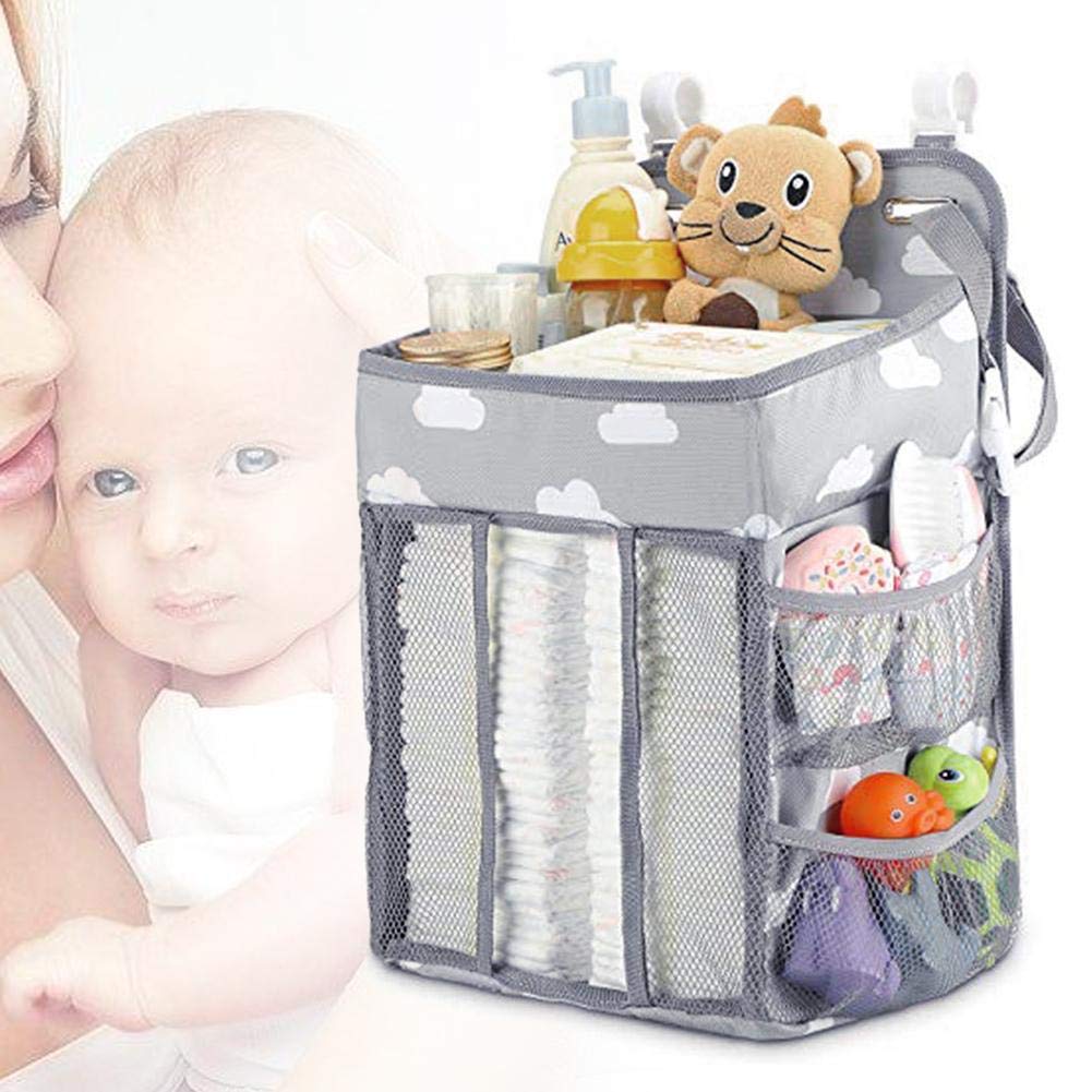 Berceau Sac Suspendu Rangement A Couches Suspendu Pour Lit De Bebe Table A Langer Siege Arriere De Voiture Pochette De Rangement Sac De Rangement Multifonction Pour Sortie Dair De Voiture Voiture Sieges