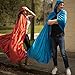 Everfan Royal Blue Hooded Cape for Adults | Cloak with Hood for Halloween, Cosplay, Costume, Dress Up