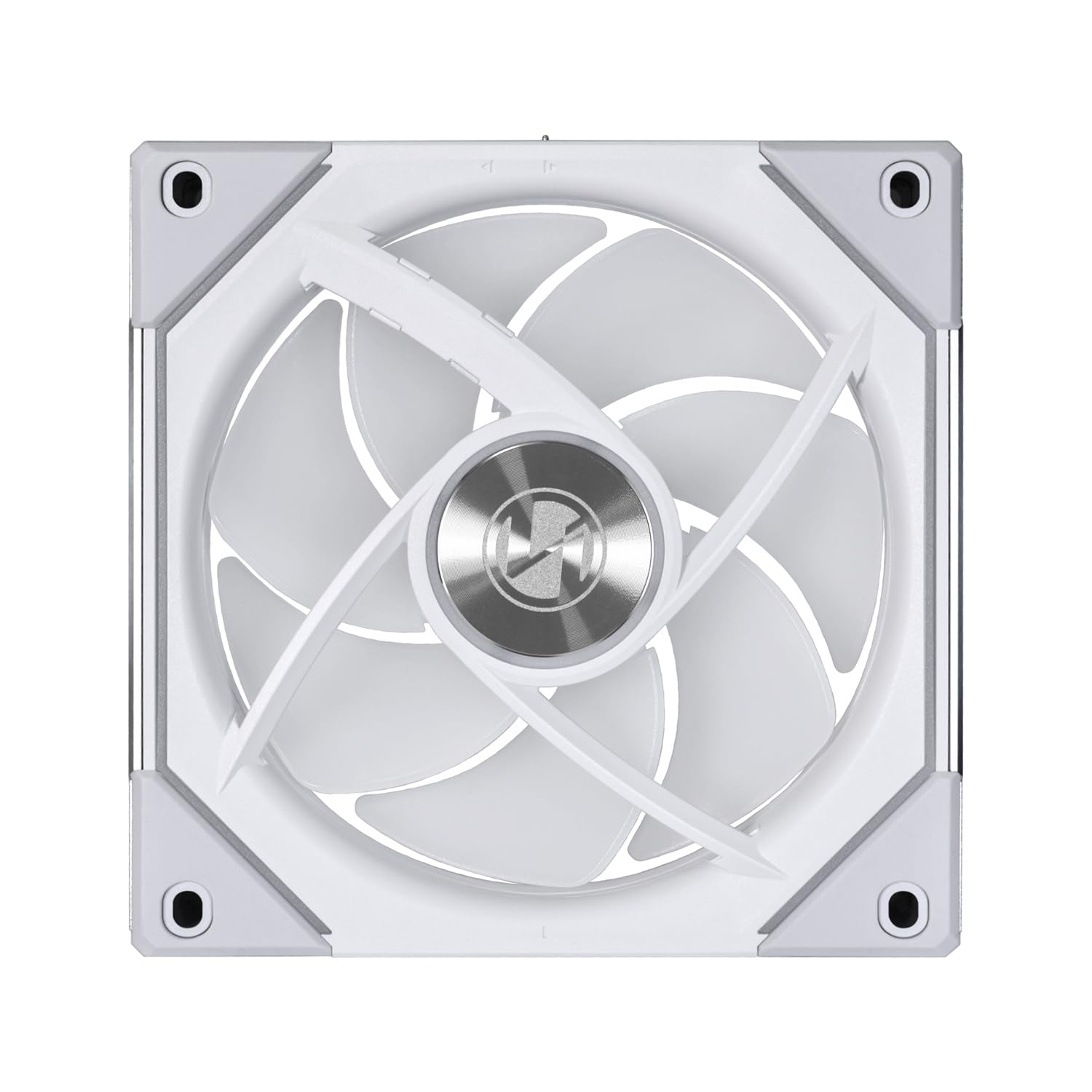 Lian Li UNI Fan SL-Infinity 120-Triple Pack-ARGB Fan-Infinity Mirror-Daisy-Chain Design-Customizable Lighting Effects-One Cable Connection-with Controller-White-(UF-SLIN120-3W)