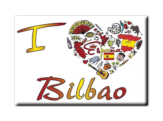 Enjoymagnets Bilbao Souvenir IMANES DE Nevera Reino Unido PAÍS ...