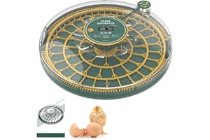 GENERIC HOWOOIUA 52 Automatic Egg Incubators for Hatching Eggs Whith Smart Temperature Control, Auto Turner, LED Candling & Humidity Monitor for Chicken, Duck, Quail Eggs