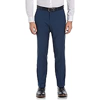 Perry Ellis Men's Portfolio Slim Fit Dress Pant, Bay Blue