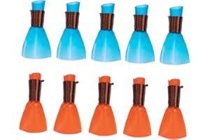 FUNOMOCYA 10pcs Suona Whistle Trumpet Accessories Saxophone Accessories Bassoon Instrument Oboe Reed Chinese Suona Oboe Reeds Simple Instrument Accessories Simple Suona Accessories Plastic