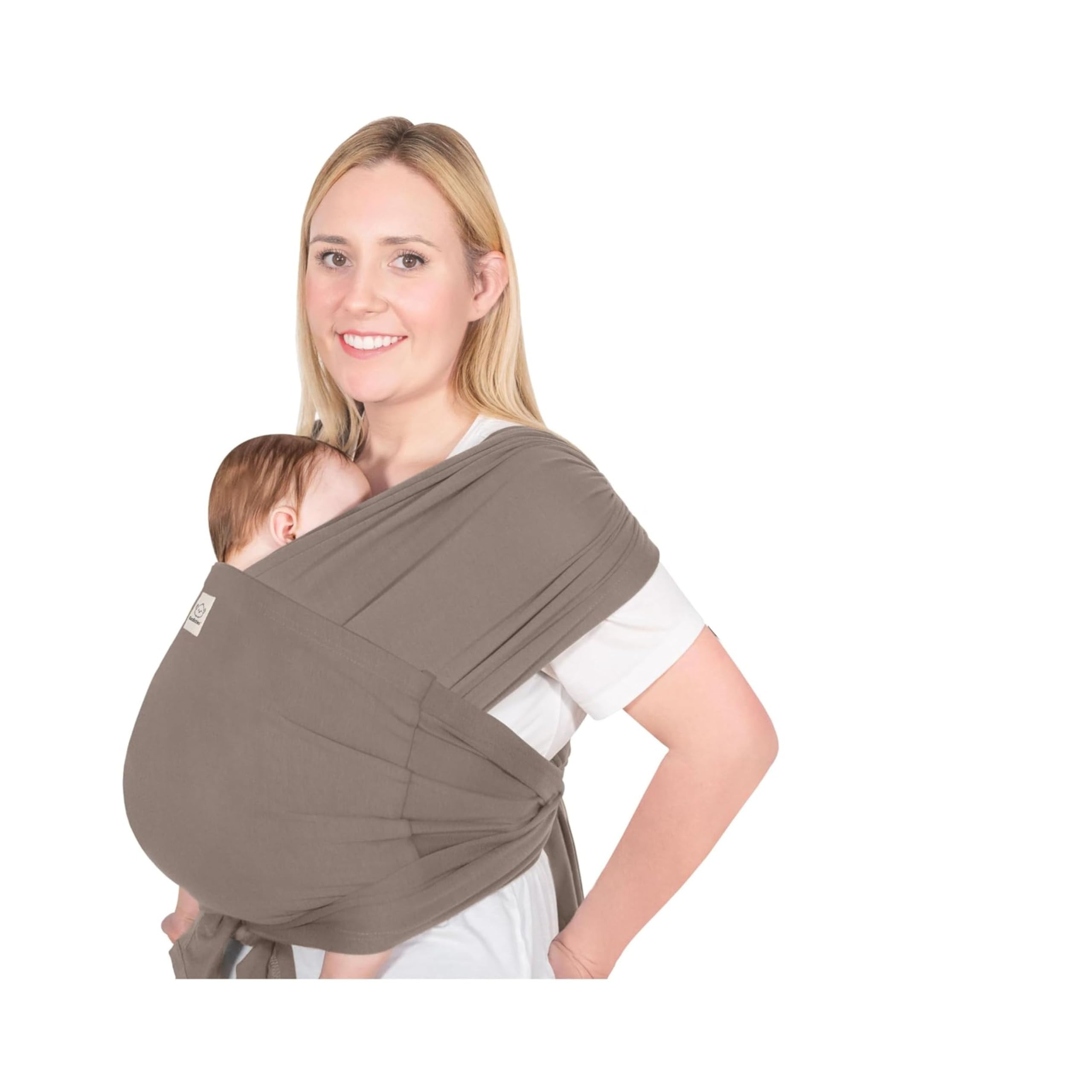 Photo 1 of KeaBabies Baby Wrap Carrier Ring Sling - Easy to Wear, Adjustable D-Lite Baby Carrier Newborn to Toddler, Infant Carrying Shirt, Hands Free Bonding, Breathable Fabric Wearing Wrap (Copper Gray)