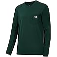 BASSDASH Men’s UPF 50+ Performance Long Sleeve T-Shirt UV Sun Protection Fishing Hiking Sports Shirts